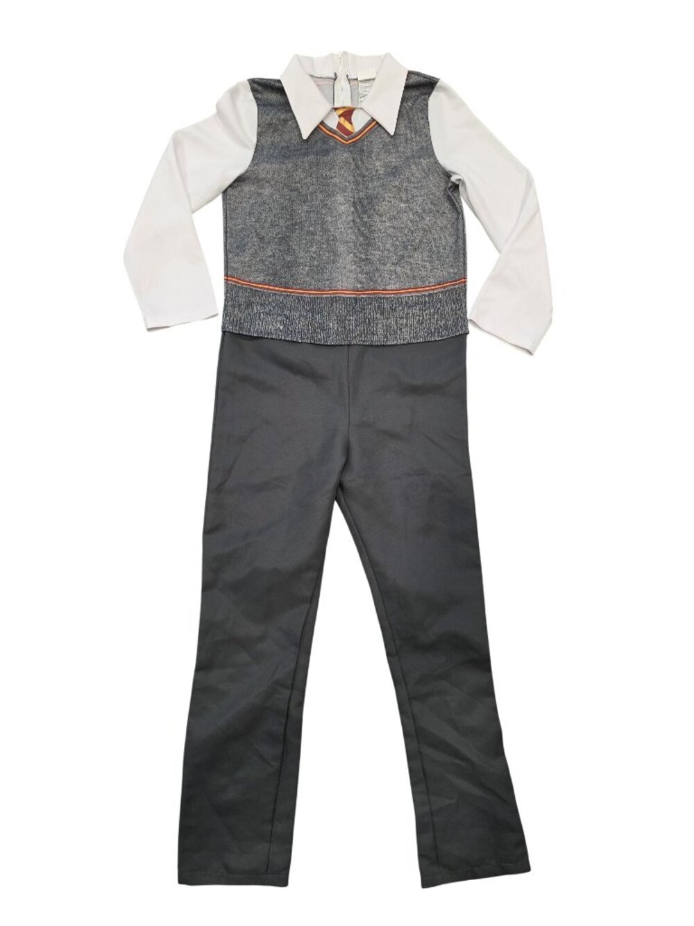 Harry Potter One Piece Kids Gryffindor Hogwarts Costume With Tie Details.